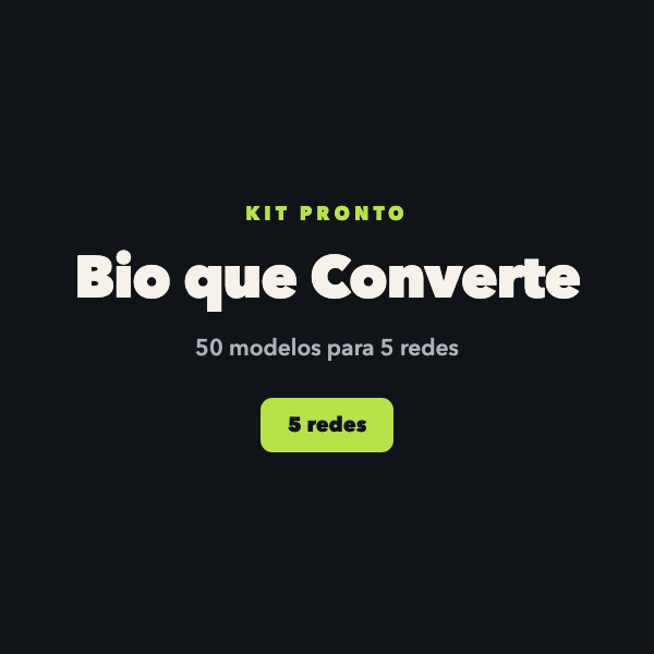 Kit de Bio e Perfil Otimizado