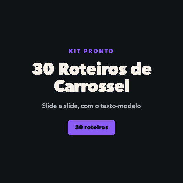 Pack de 30 Carrosséis Editáveis