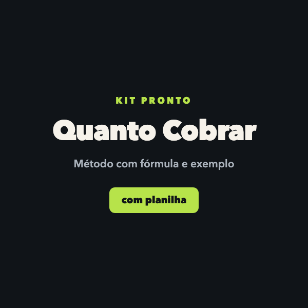 Kit de Precificação para Prestador