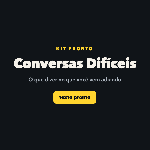 Conversas Difíceis