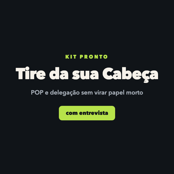 Tire o Processo da sua Cabeça