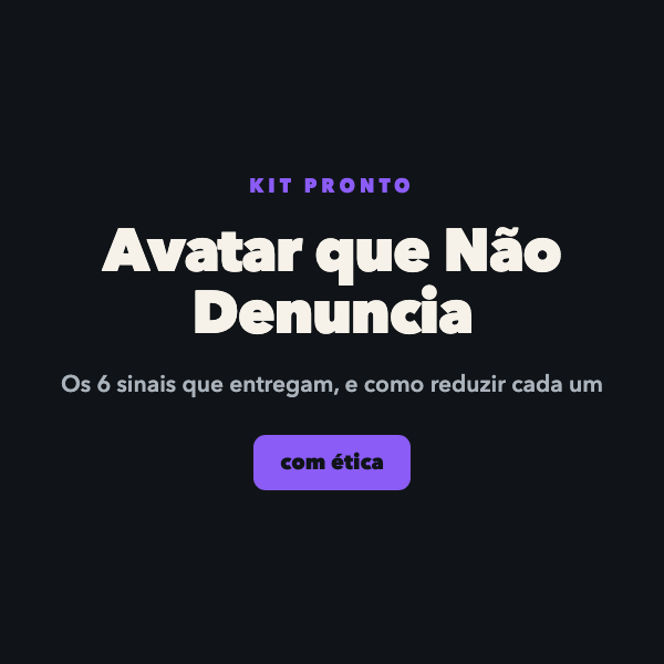 Avatar de IA que Não Denuncia que é IA